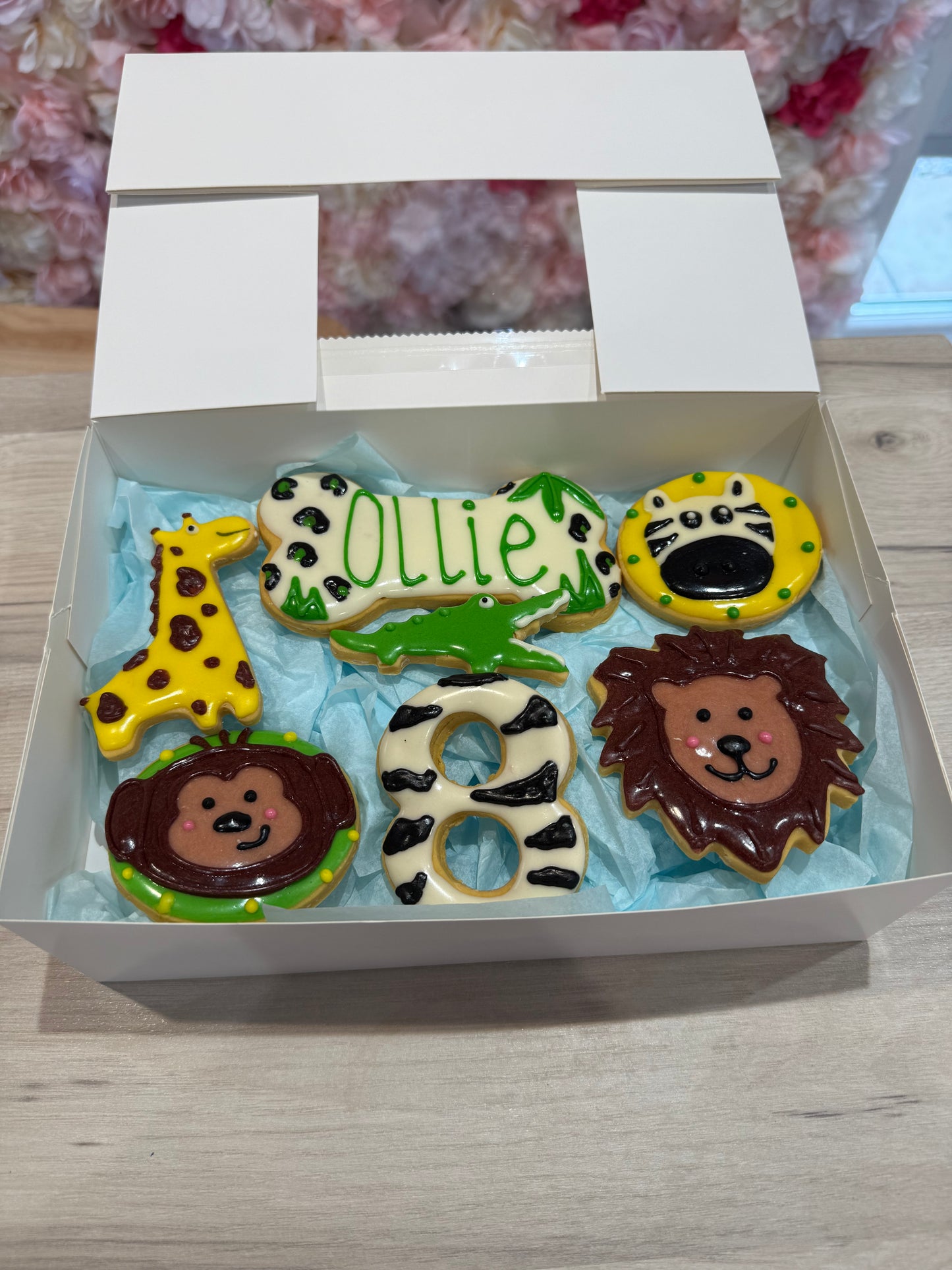 SAFARI THEMED COOKIE BOX