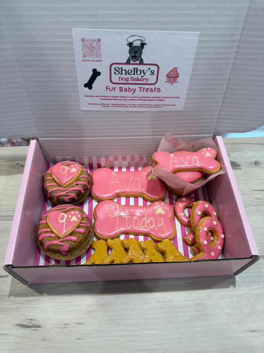 BIRTHDAY DOG FRIENDLY GOODIE BOX