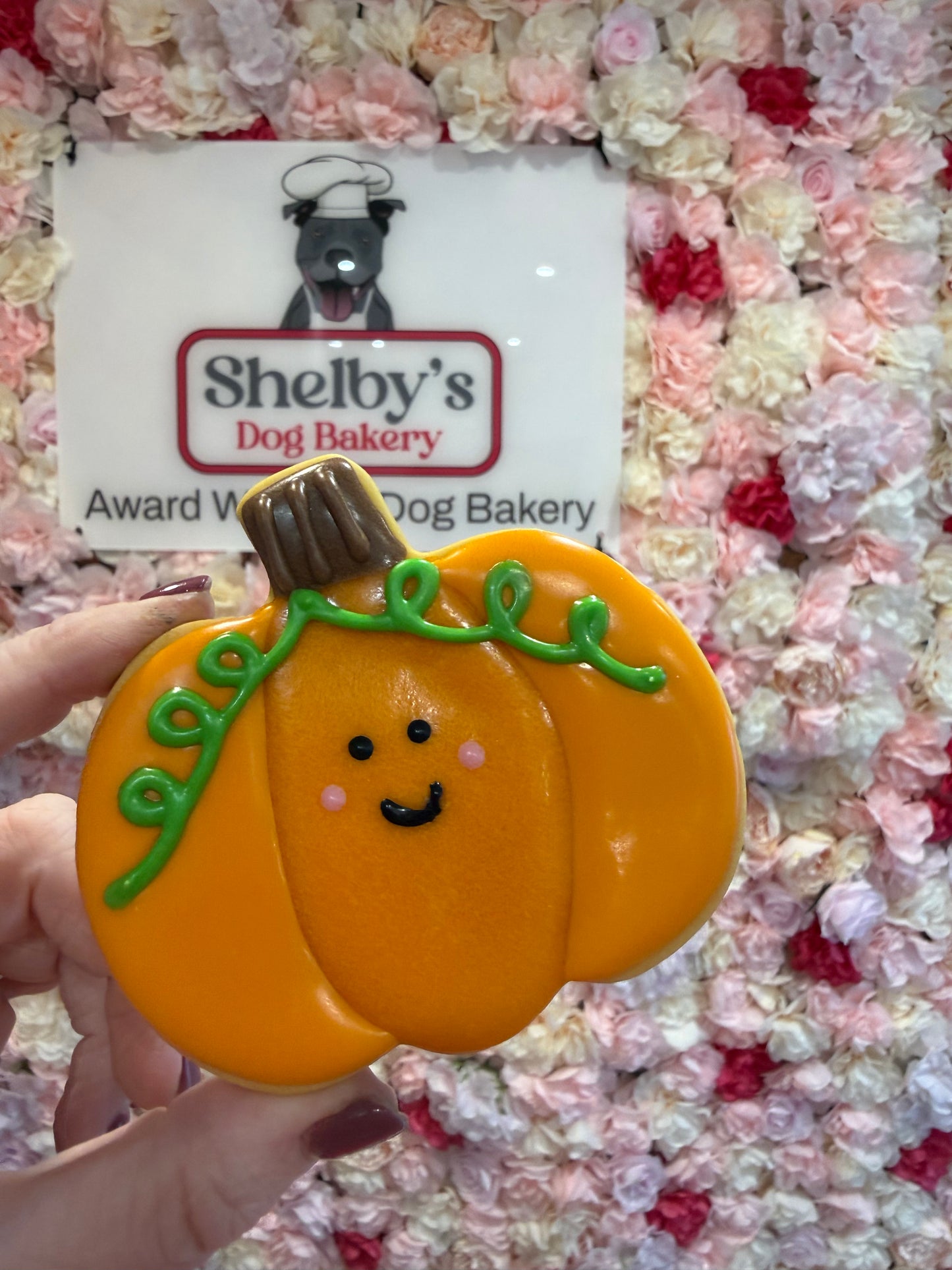 Cutie Big Pumpkin Cookie
