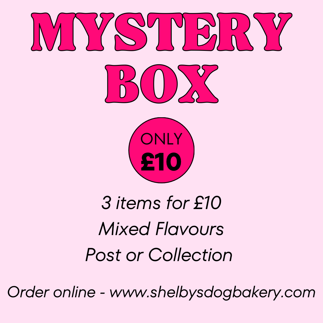 Mystery Box Peanut and Cheese Flavours - COOKIES LAST 6/8 WEEKS