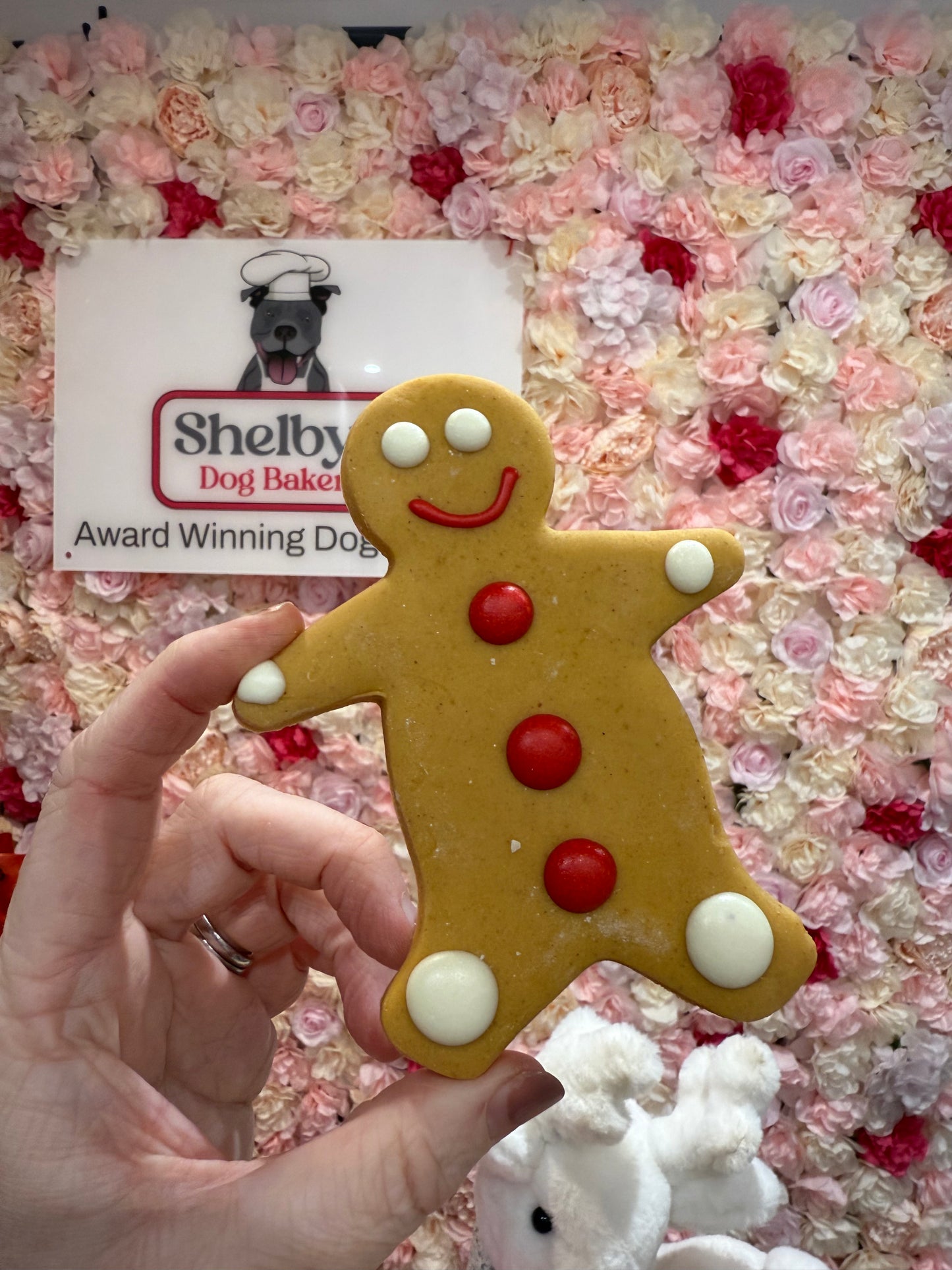 Gingerbread Man Cookie Box - Cheese and Peanut Butter Mixed Box