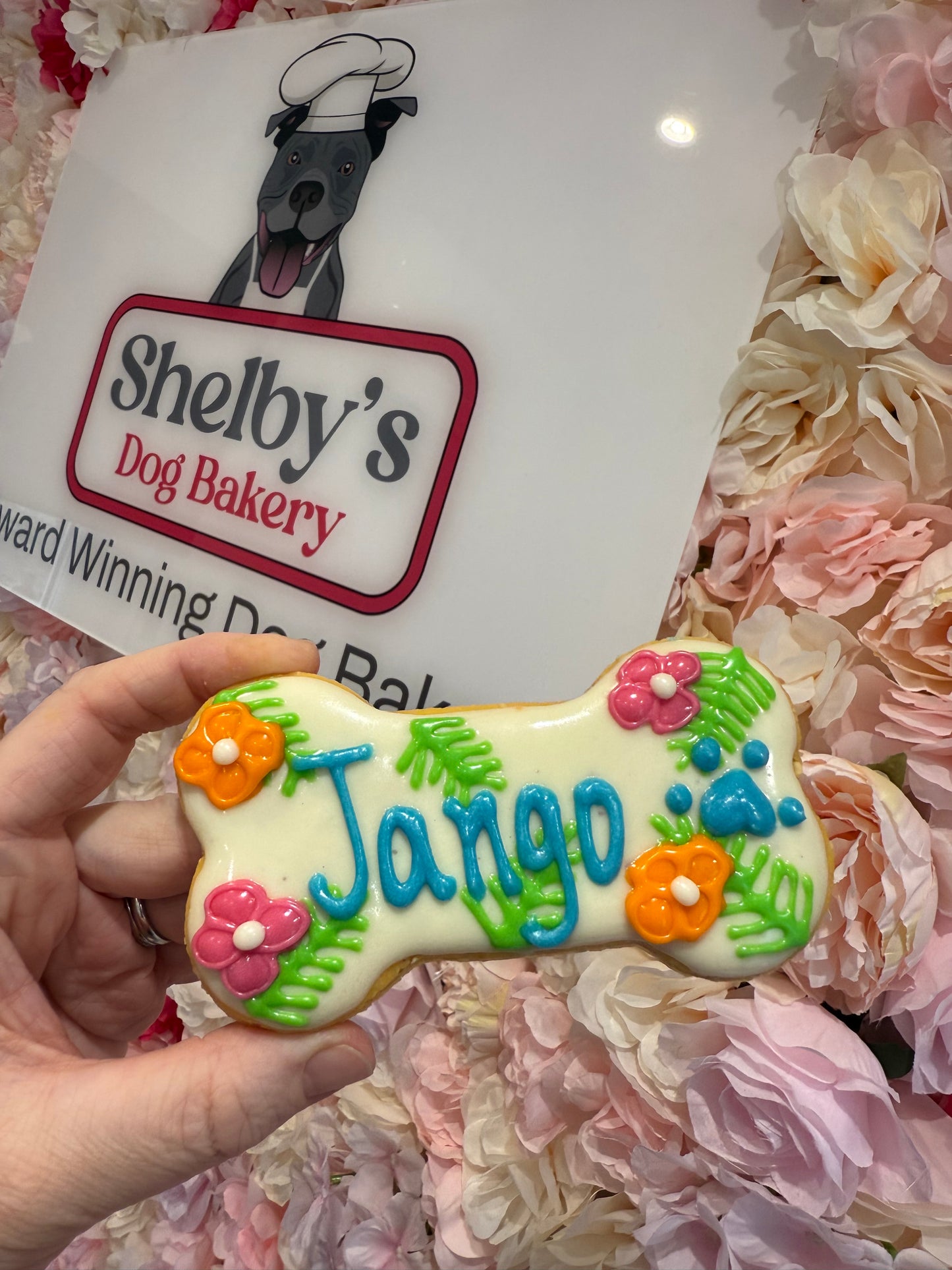 Floral Personalised Bone