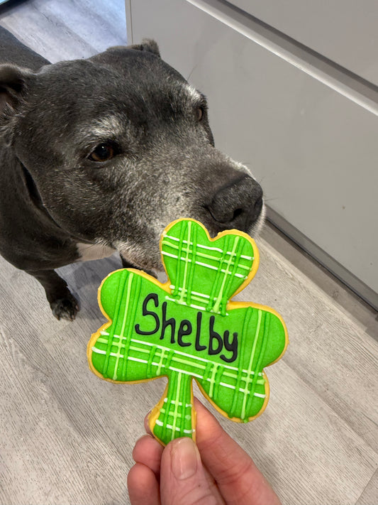 Personalised St Patricks Day Large Shamrock