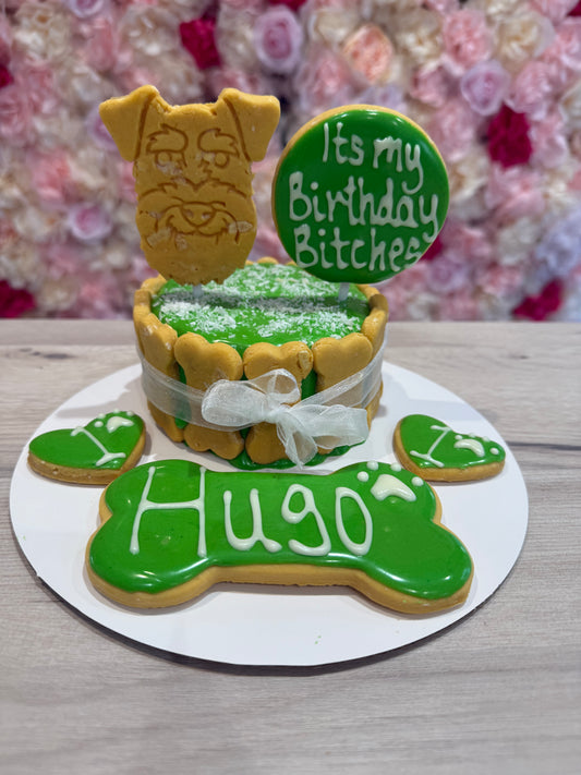IT MY BIRTHDAY BITCHES DOG FRIENDLY BIRTHDAY CAKE