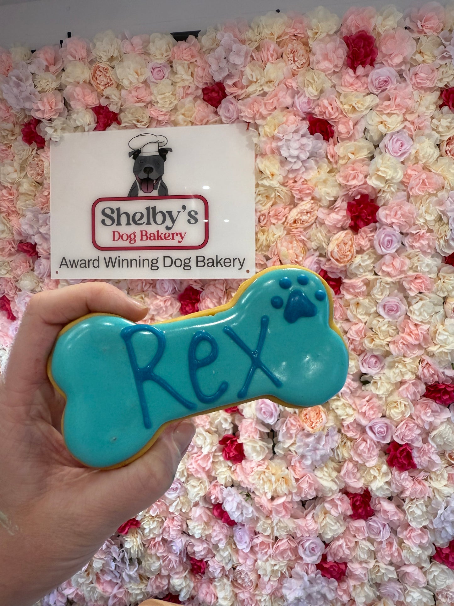 Big Personalised Name Cookie
