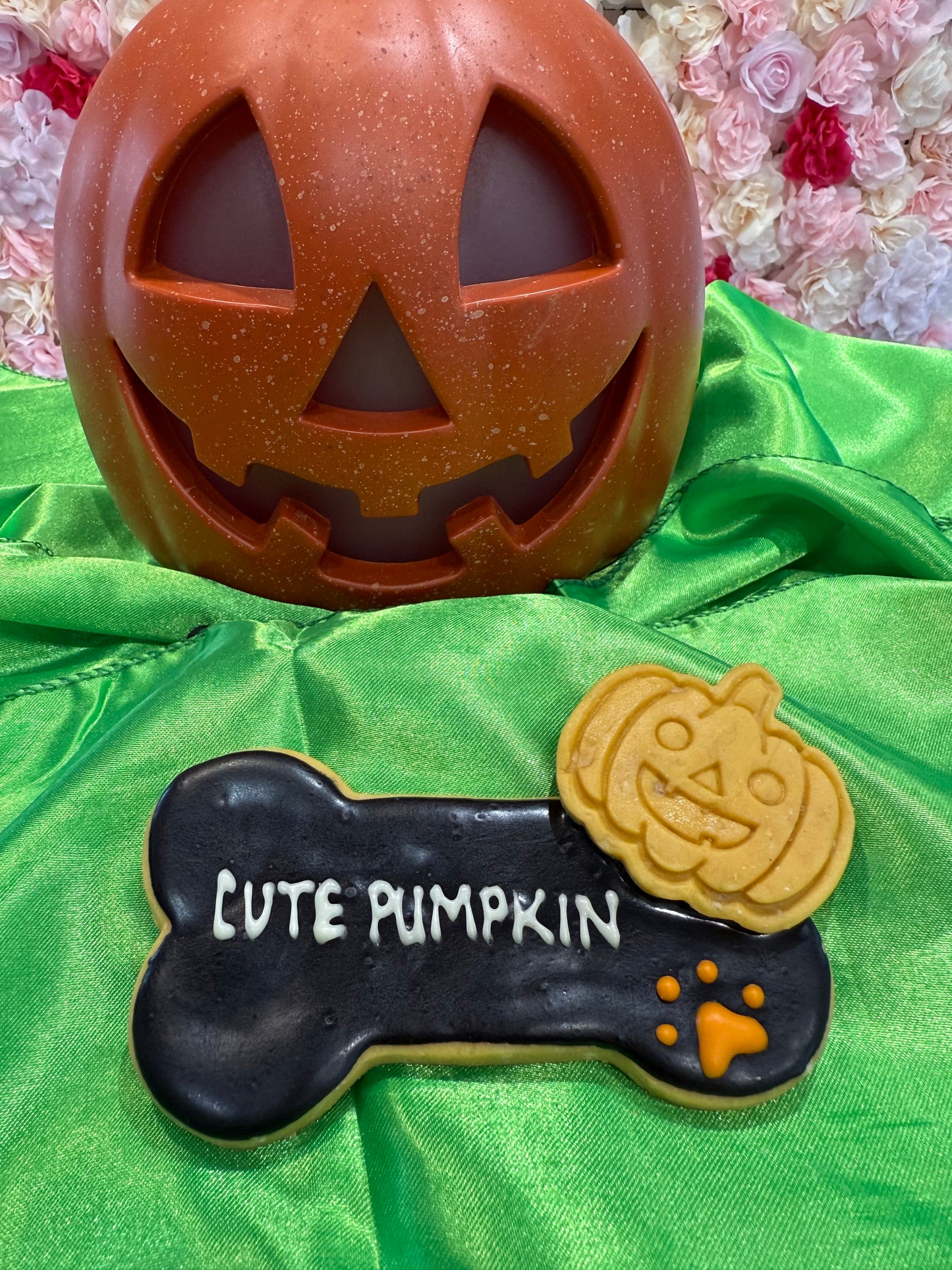 Big Selfie Cookie - Cute Pumpkin