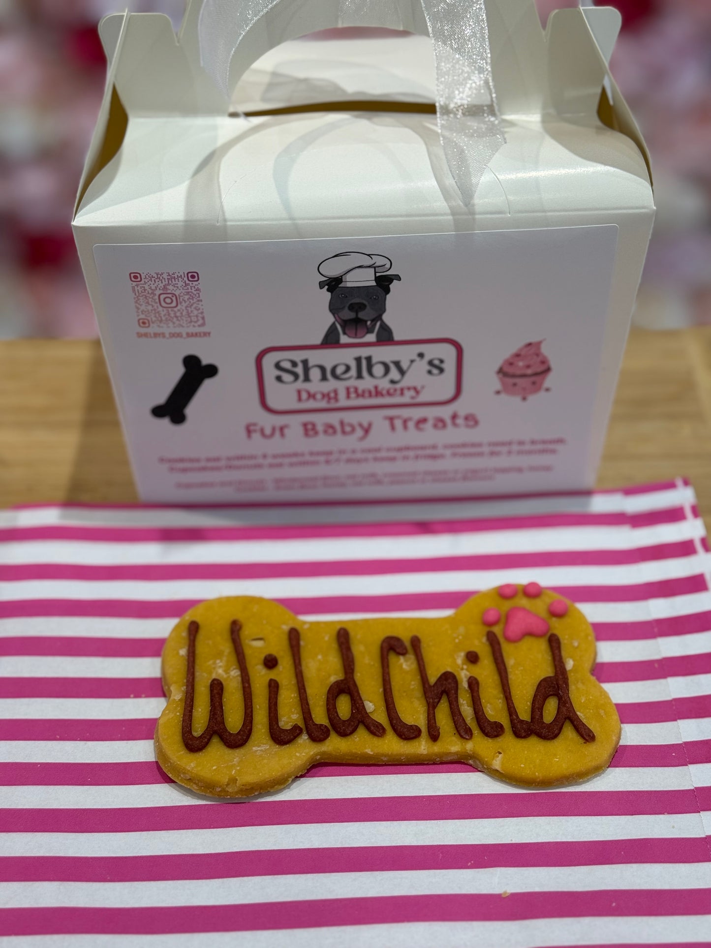 Wild Child Slogan Cookie