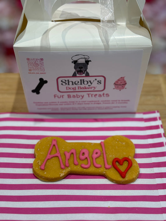 Angel Slogan Cookie