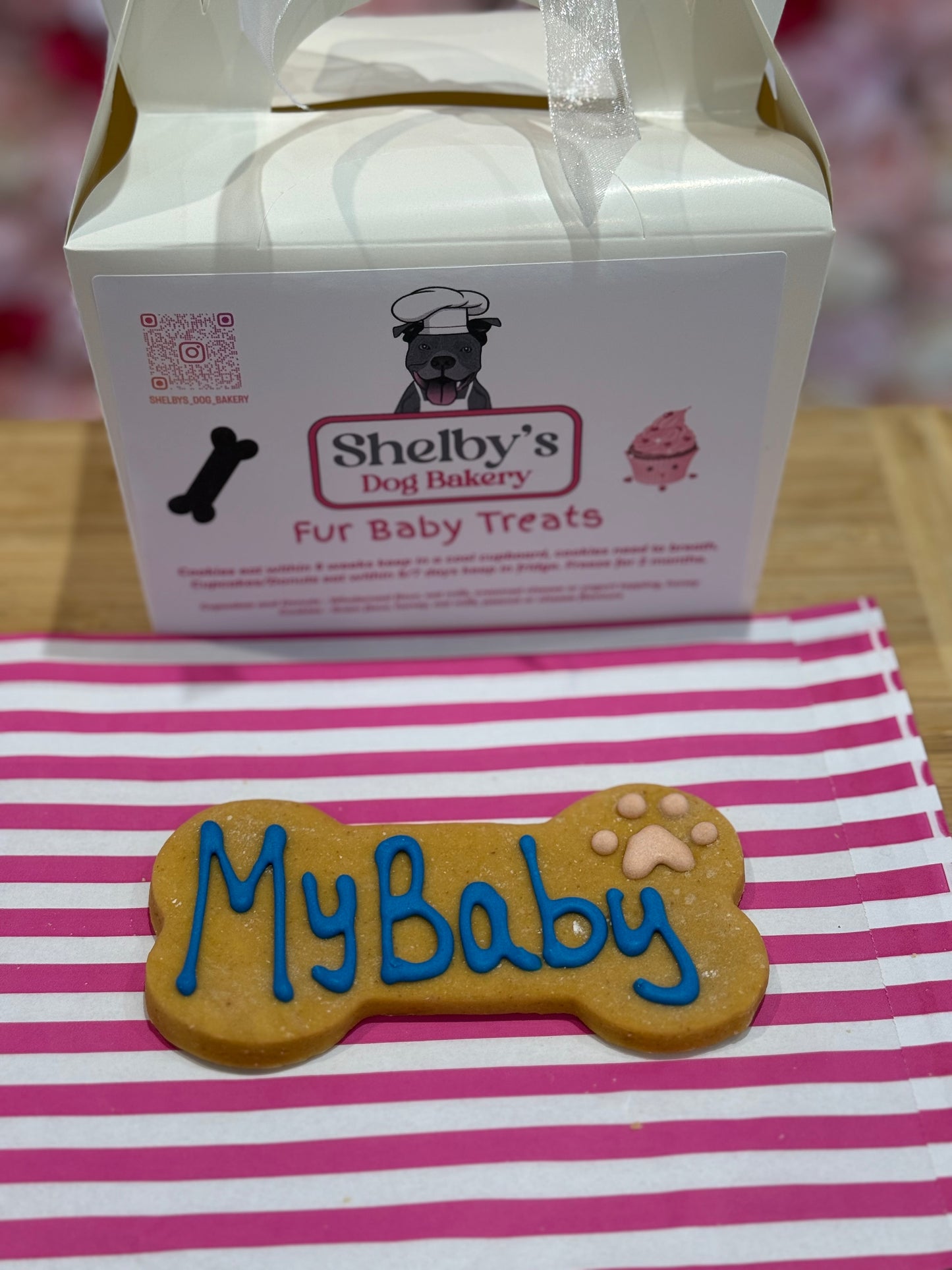 My Baby Slogan Cookie