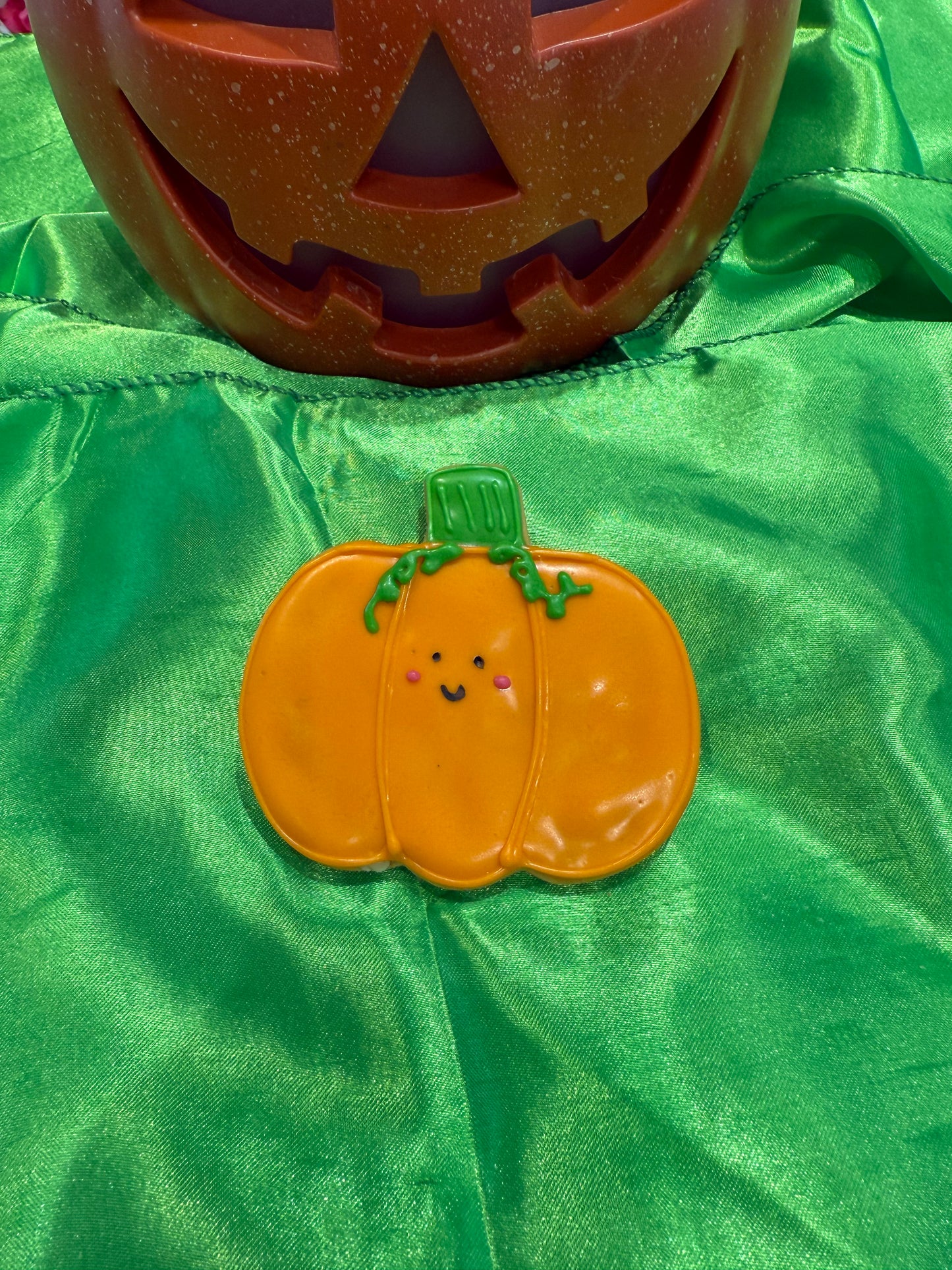 Cute Pumpkin Cookie (big)