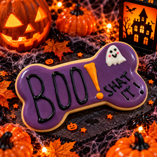 Boo Shat it Big Bone Cookie