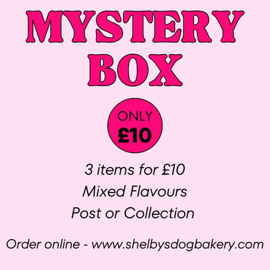 Mystery Box Peanut and Cheese Flavours - COOKIES LAST 6/8 WEEKS