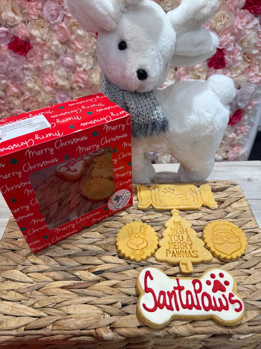 Santa Paws Cheese Flavoured Xmas Box